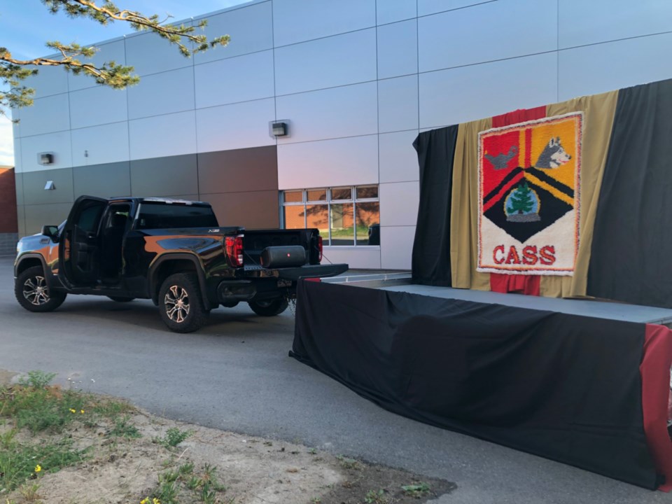 CASS's mobile graduation stage goes viral on social media Sault Ste