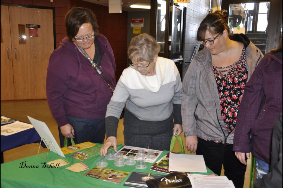 Residents from across the North Shore, St. Joseph Island and beyond stopped by Central Algoma Secondary School for the Second Annual Seedy Saturday. The one-day event saw a number of vendors, information booths and representatives from the areas Horticultural Societies were on hand each with a wealth of knowledge to share. Donna Schell for SooToday