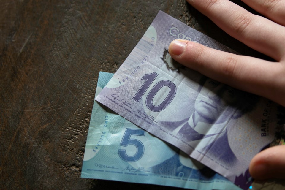 The province's new hourly minimum wage took effect Jan. 1.