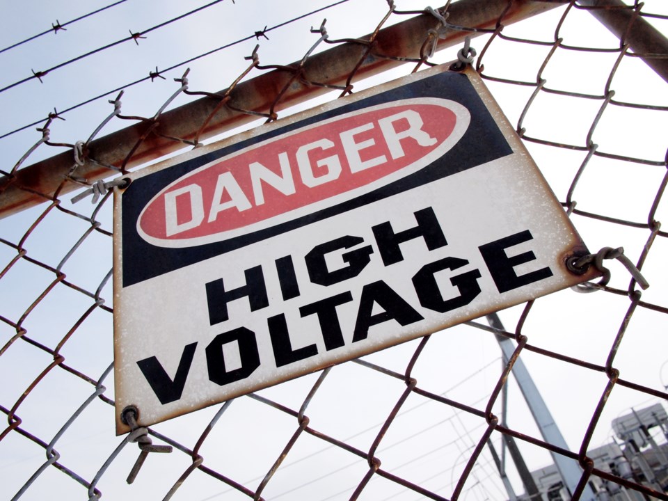 Danger High Voltage 3 MP