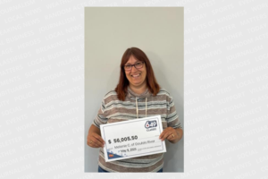 Goulais River resident has 56,005 reasons to smile after lottery win