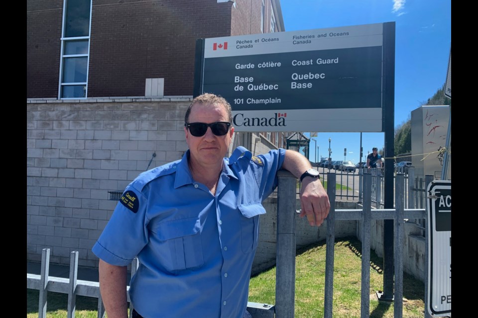 Rob DiRenzo, former Muio’s owner, is now enjoying his work as a cook on Canadian Coast Guard vessel Griffon.