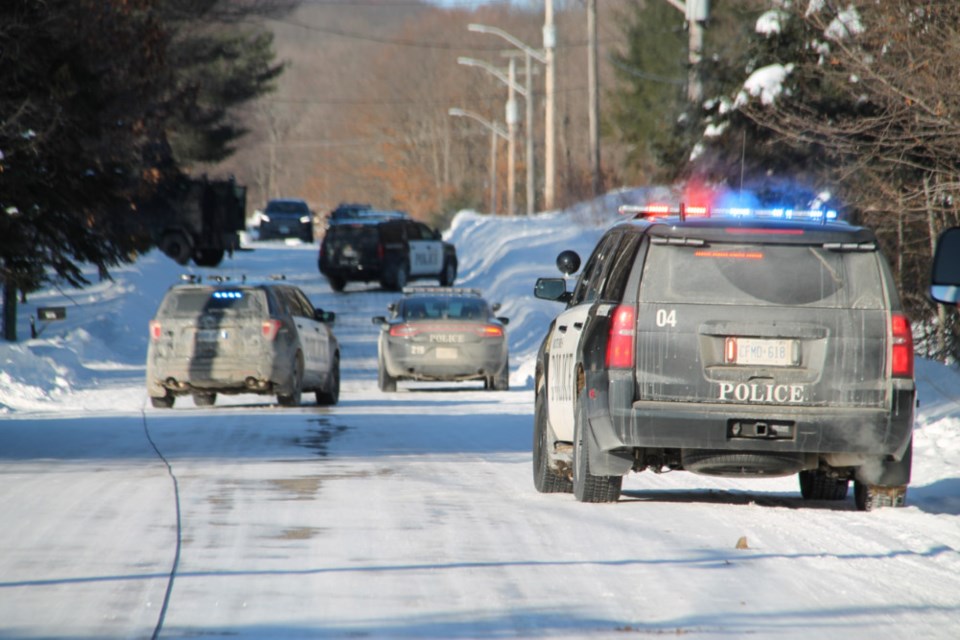 20190120-Police presence Leighs Bay Road-DT-04