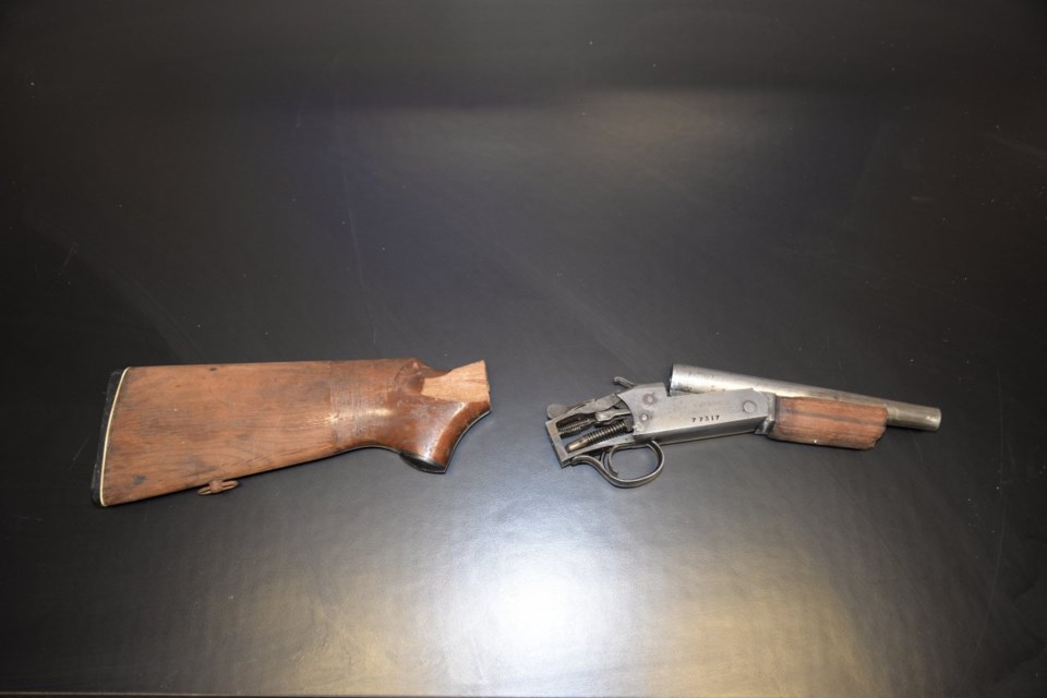 2021-04-21 SSMPS seized sawed off shotgun