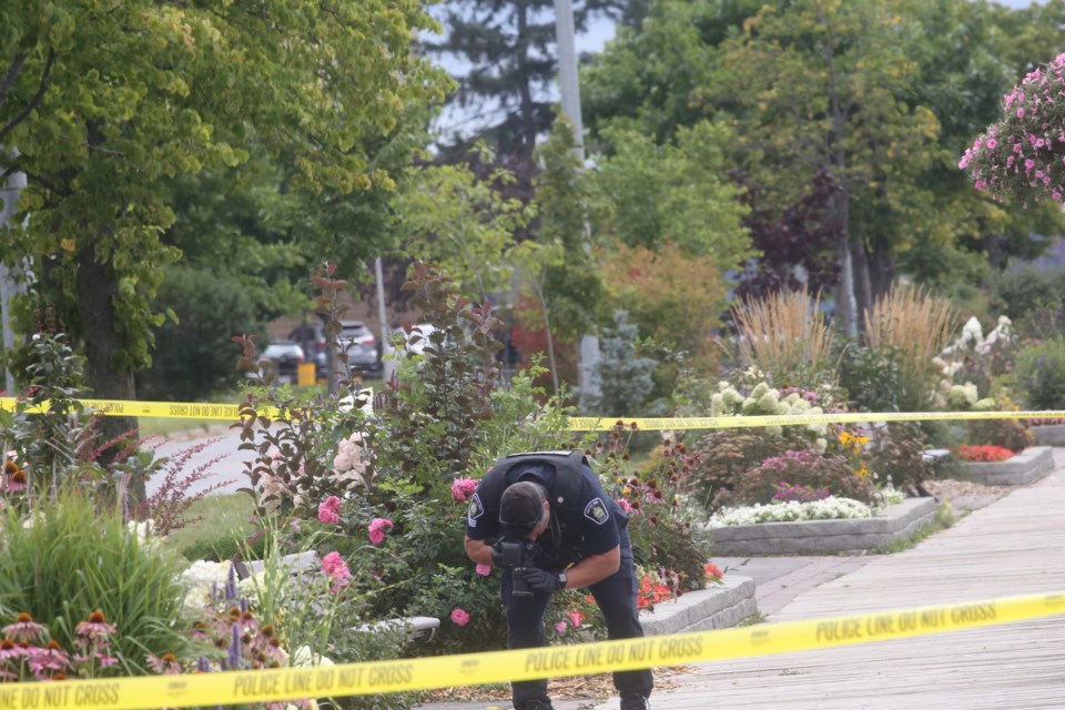 Police are investigating a potential stabbing along the waterfront. The incident occured on Sept. 7, 2023.