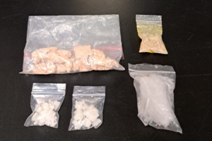 Cops seize huge haul of fentanyl, meth and cocaine worth $22K