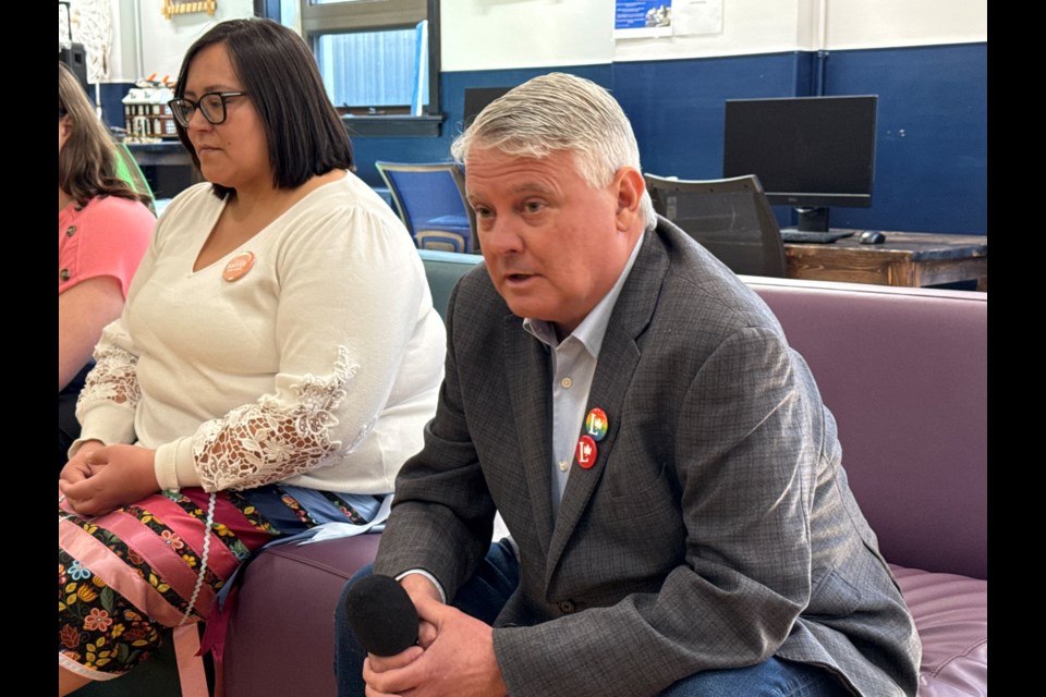 Terry Sheehan is the candidate, and current Sault Ste. Marie MP, for the Liberal Party.