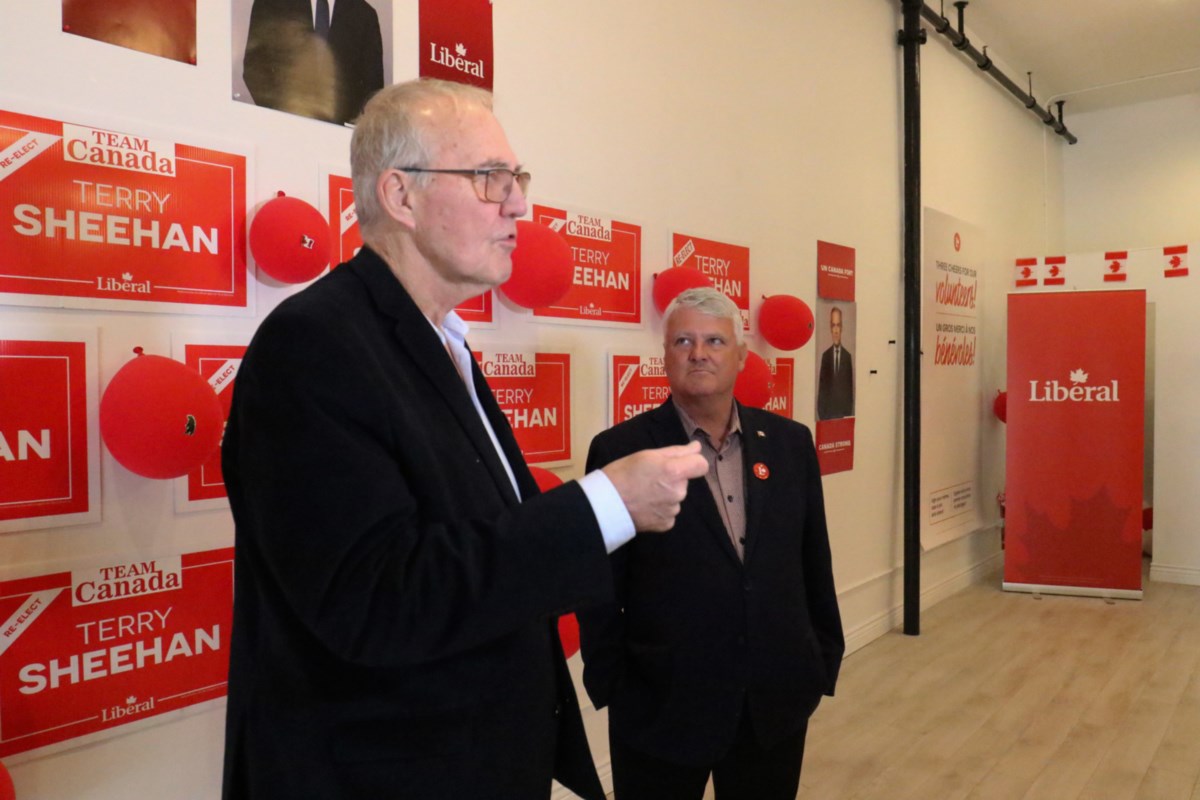 Bill Blair says Liberal pledge to boost infrastructure could bolster Sault economy