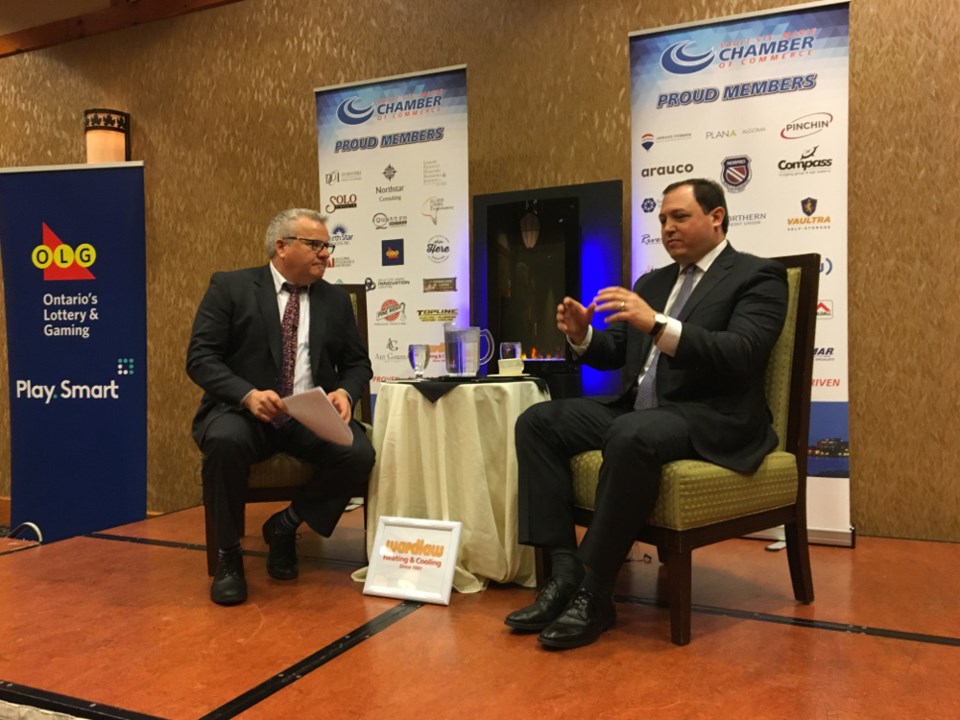20180215-Mayor Christian Provenzano at Chamber event-DT
