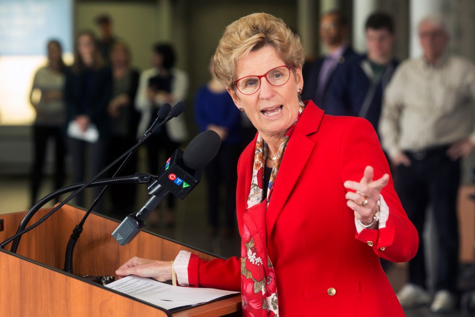 20170126 Kathleen Wynne Sault College KA 01