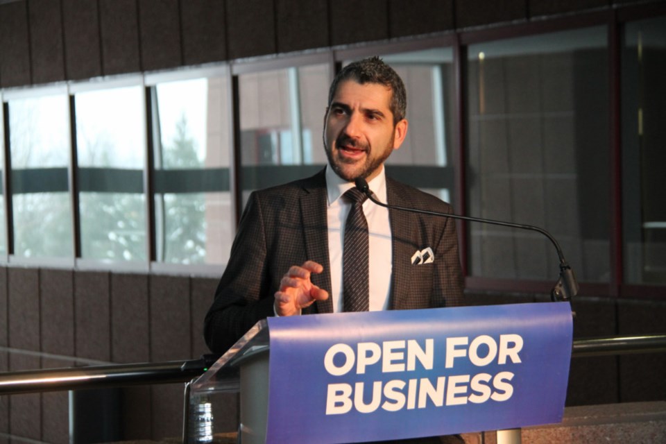 20181116-Sault MPP Ross Romano Open for Business-DT