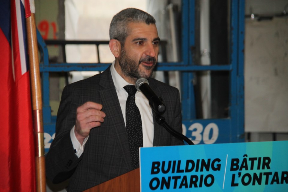 20220414-Sault MPP Ross Romano-DT