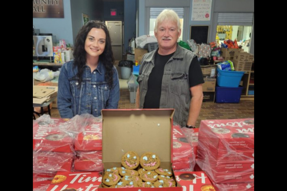 SooToday drops off Smile Cookies to the Soup Kitchen.