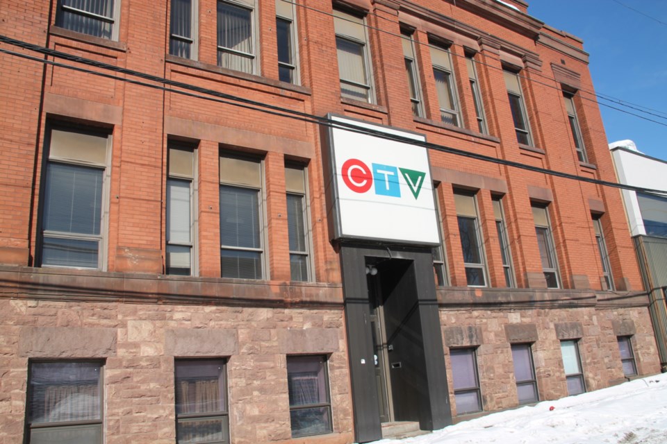 The CTV building at 119 East St., currently for sale, Feb. 14, 2020. Darren Taylor/SooToday