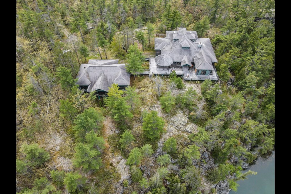 A large house built on Picture Island near St. Joseph Island - along with the island itself - is up for sale for nearly $5 million.