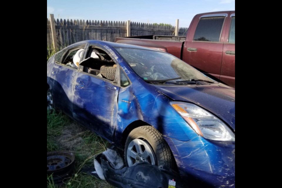 Chippewa County Sheriff Michael Bitnar is in the intensive care unit of War Memorial Hospital following a two-vehicle collision on M-28 Aug. 10. Facebook photo