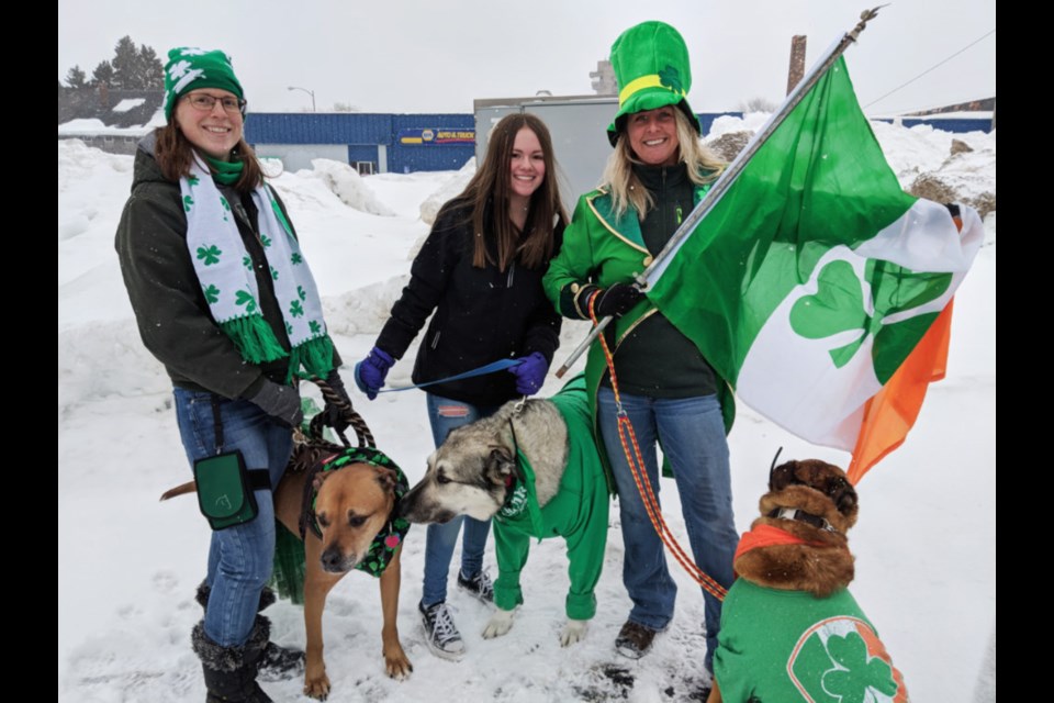 A group of Sault Michigan residents took part in the city’s 2nd annual Irish for a Day St. Patrick’s Parade on Ashmun Street, March 16, 2019. Darren Taylor/SooToday   