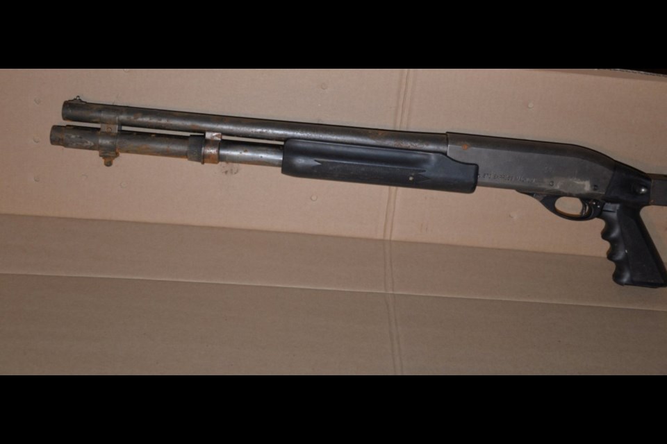 Shotgun seized during Albert St. W. investigation