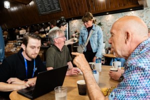 IN PHOTOS | They came, schmoozed over coffee and connected at HOME bakehouse & cafe