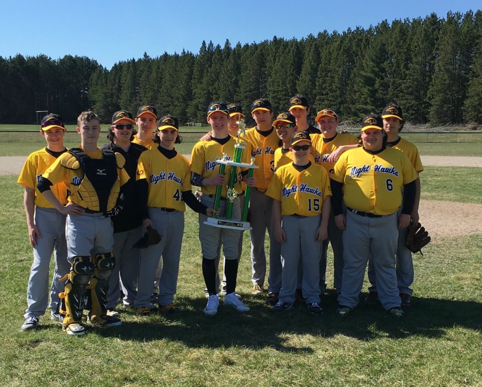 Border War Games Baseball Tournament Champions - Soo Night Hawks