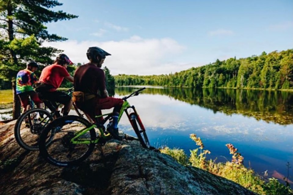 Sault Ste. Marie is continuing to build world-class trails with a goal of becoming the best year-round mountain biking destination in Ontario. An audible gasp from the audience was heard earlier this year when this photograph from Farmer Lake was shown during a presentation at a Cycle Tourism conference in Toronto