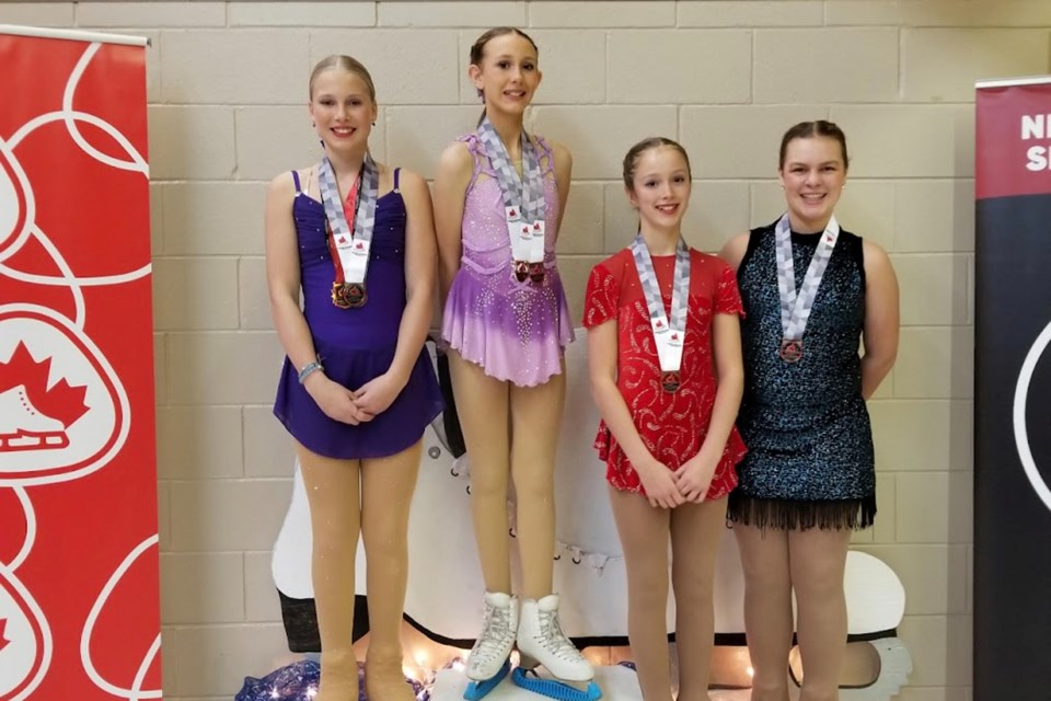 Eighteen figure skaters from Lake Superior Figure Skating Club competed at Ice Skate Ontario Provincial Series competition this weekend in Sudbury, bringing gold, silver and bronze medals.
