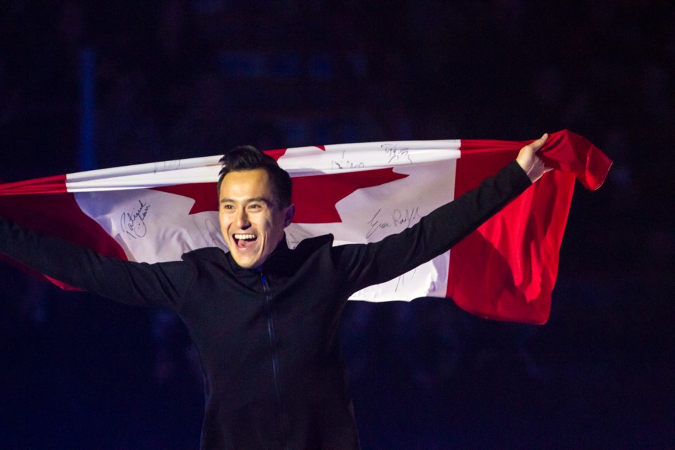 Three-time World Champion and ten-time National Champion Patrick Chan during the Thank You Canada Tour at the GFL Memorial Gardens on Thursday, October 25, 2018. Donna Hopper/SooToday