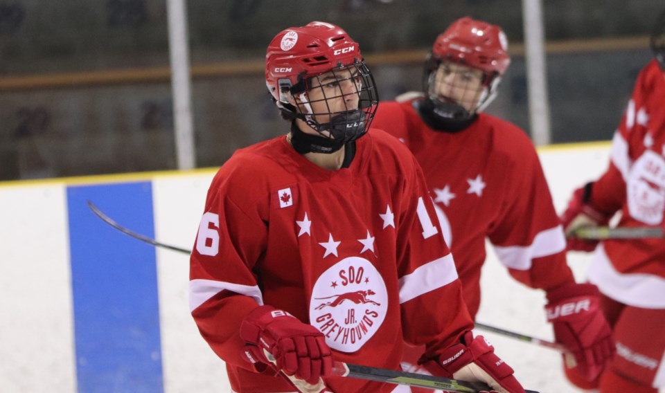 2019-09-28 Soo Jr. Greyhounds Devin Mauro BC (1)