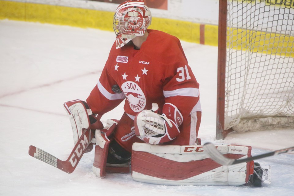 20170323 Flint Firebirds at Soo Greyhounds Game 1 KA 0002