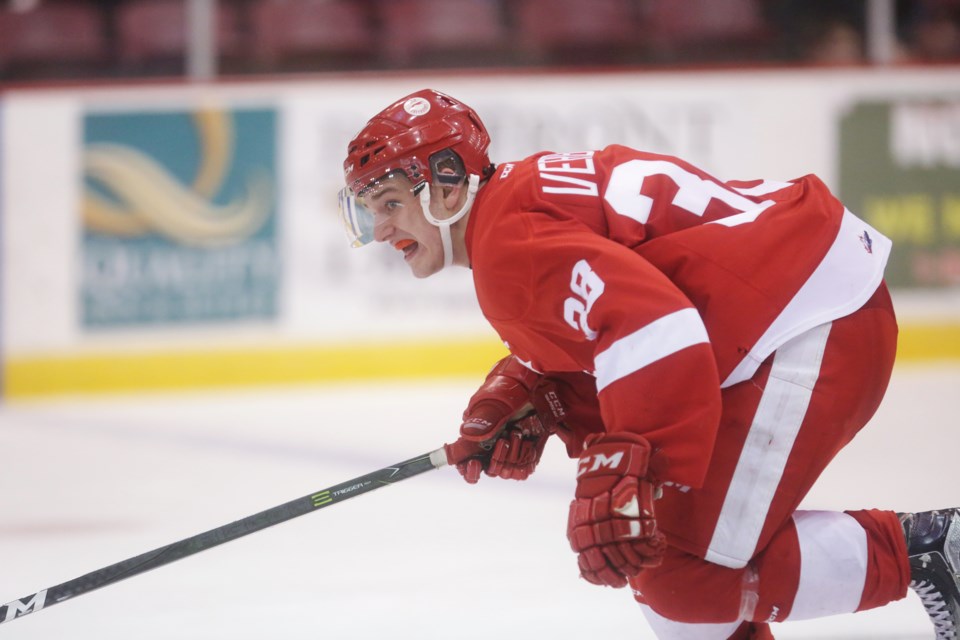 20170323 Flint Firebirds at Soo Greyhounds Game 1 KA 03