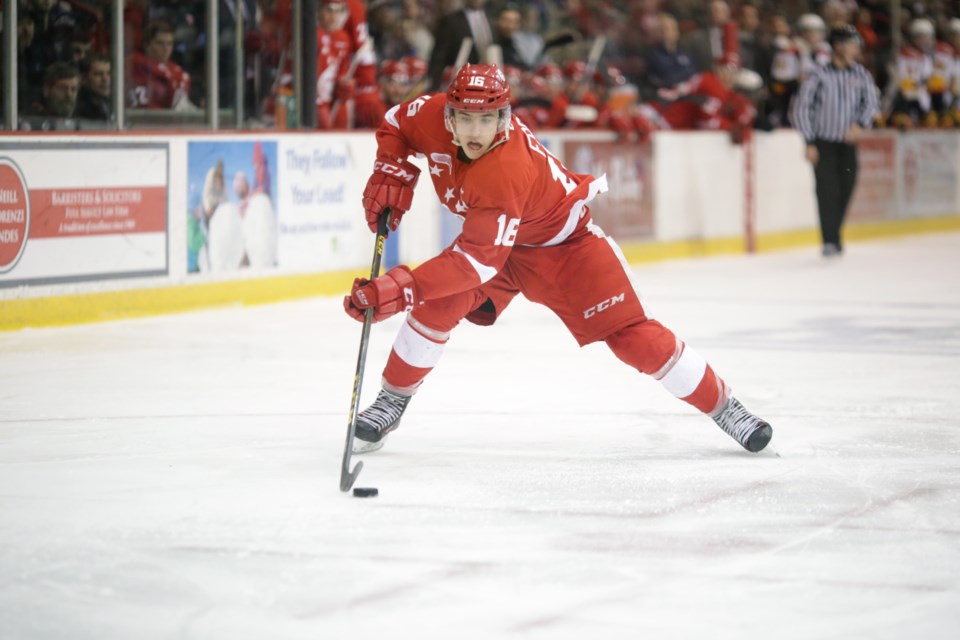 20160413 Erie Otters at Soo Greyhounds Game 4 KA 14