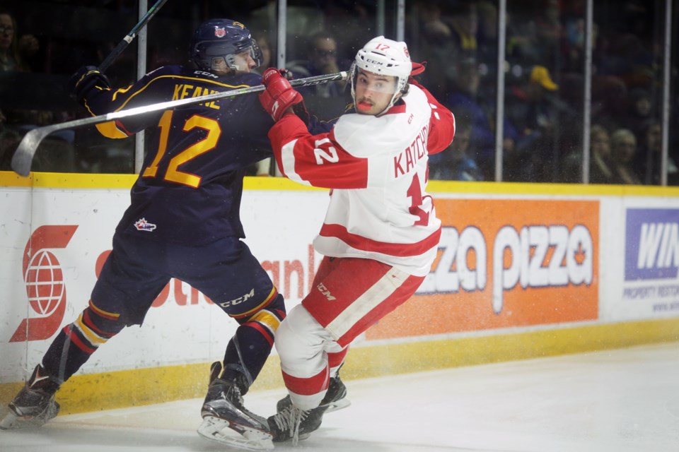 20170107 Soo Greyhounds at Barrie Colts KA 02