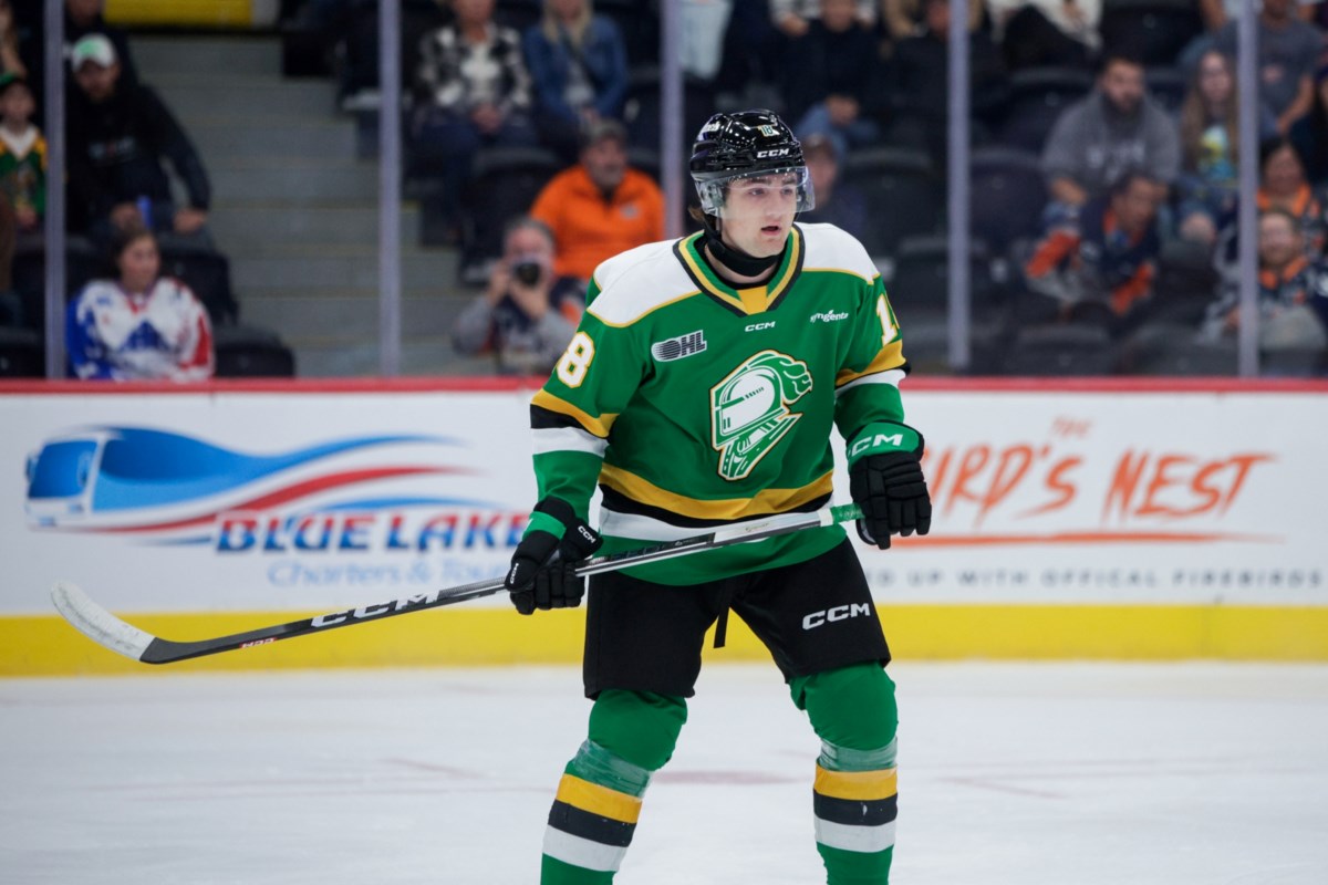 The team completed a deal with the Niagara IceDogs on Monday, adding a forward to the mix