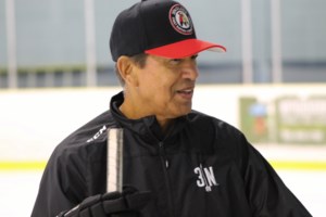 Ted Nolan and Darren Zack being inducted into Canada's Sports Hall of Fame