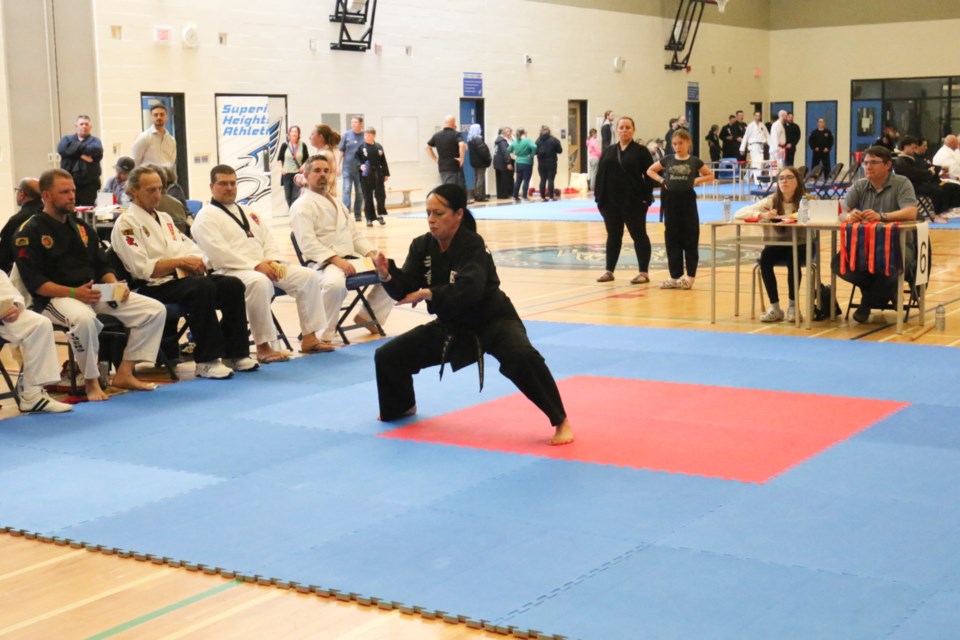 More than 100 competitors took part in the Northern Lights Martial Arts Championships at Superior Heights Collegiate & Vocational School Saturday. 