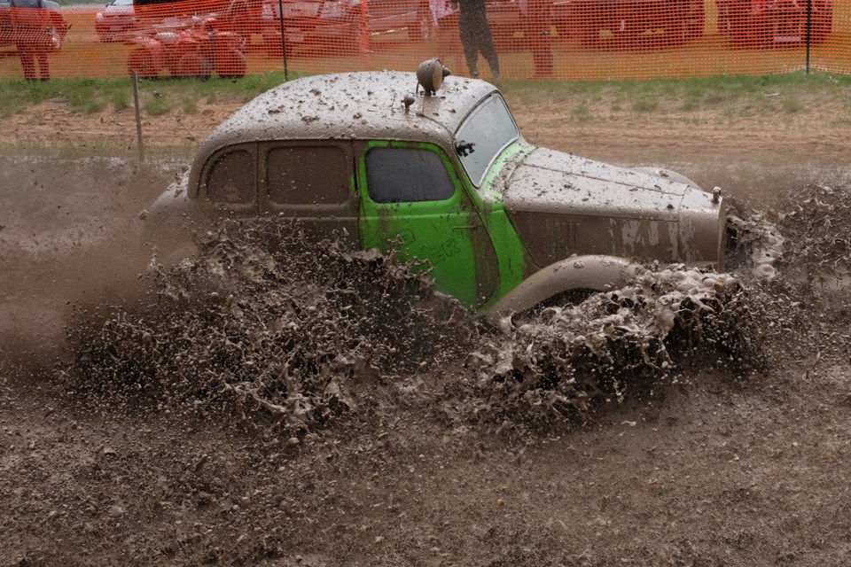 The Mud Booger during a race. Photo by Jeff Klassen for SooToday