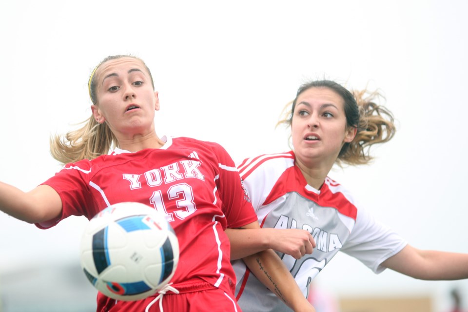 20160827 York Lions at Algoma U Thunderbirds Soccer KA