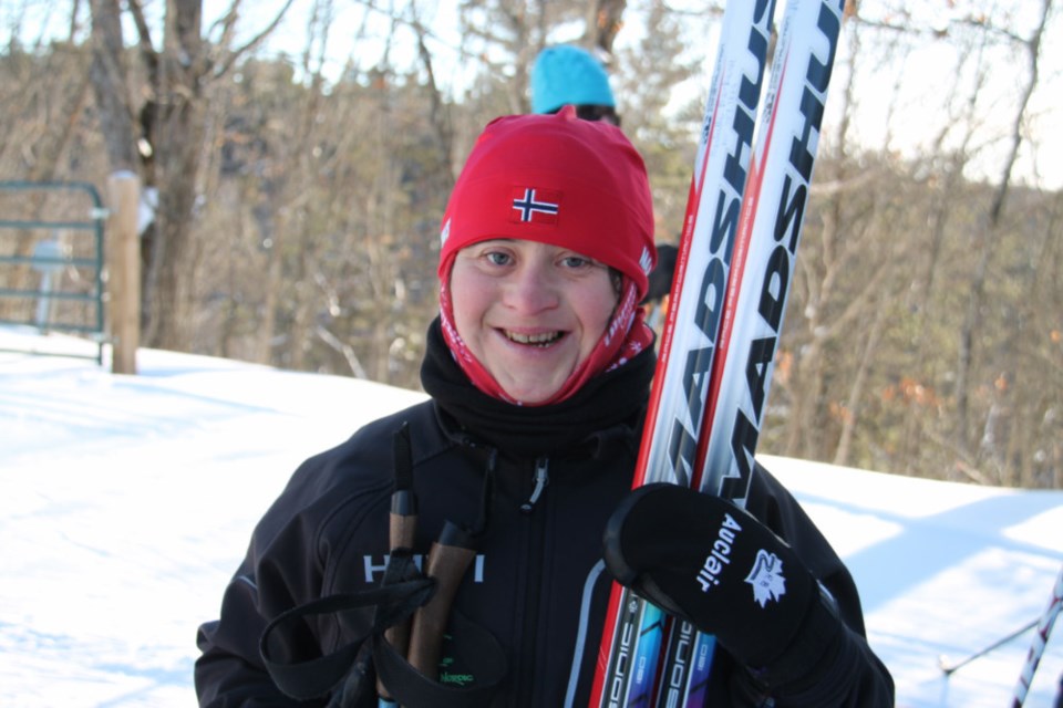 Sault Special Olympics cross country skier Rachelle Barbeau. Darren Taylor/SooToday