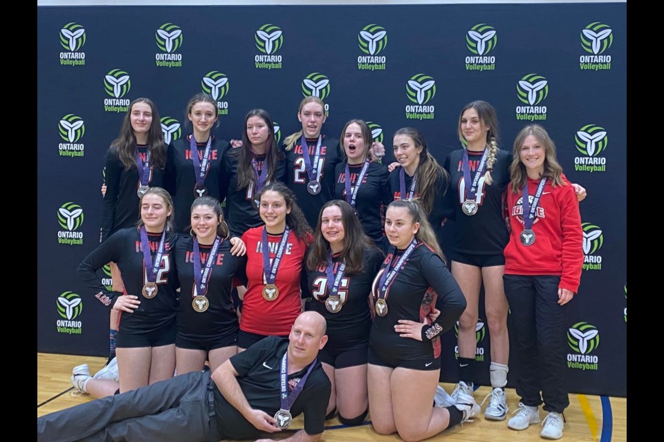 The Steel City Ignite won silver at provincials.