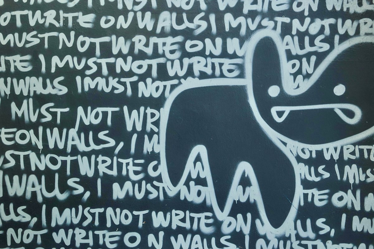 Last month, 73 graffiti tags were removed from Queenstown locations