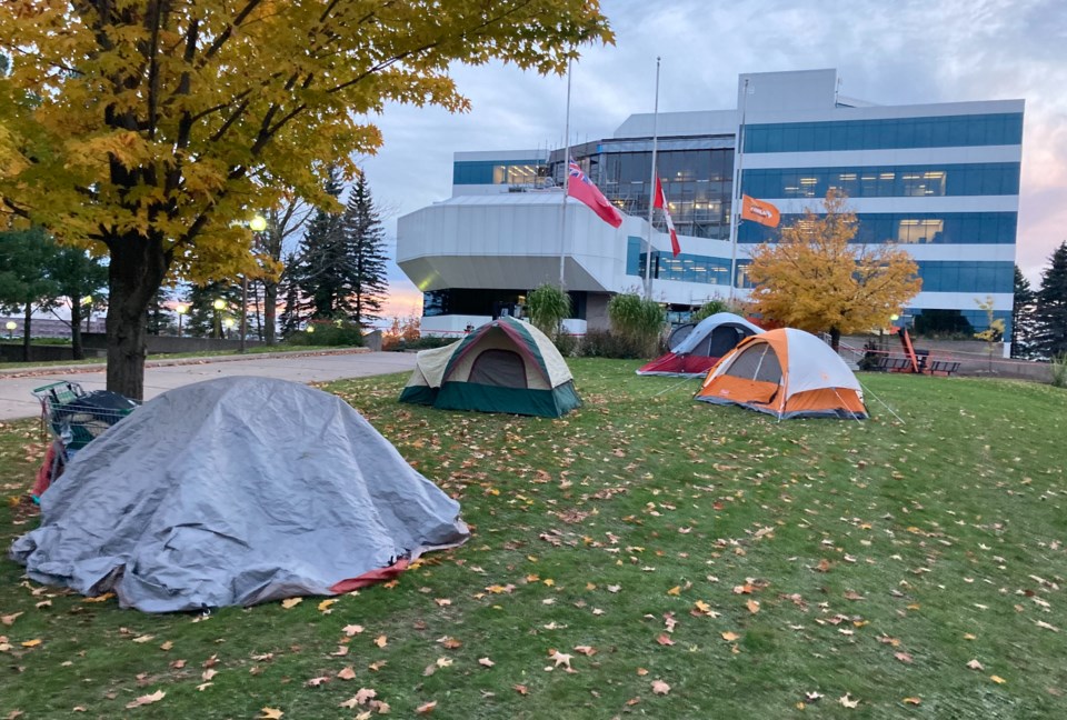 tent city