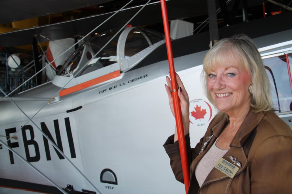 Edie Suriano, Canadian Bushplane Heritage Centre marketing and promotions manager. Darren Taylor/SooToday