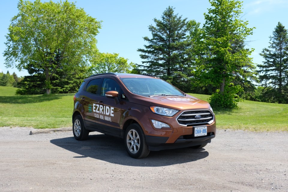EZ Ride is a new ridesharing option that will begin operating in Sault Ste. Marie in July.