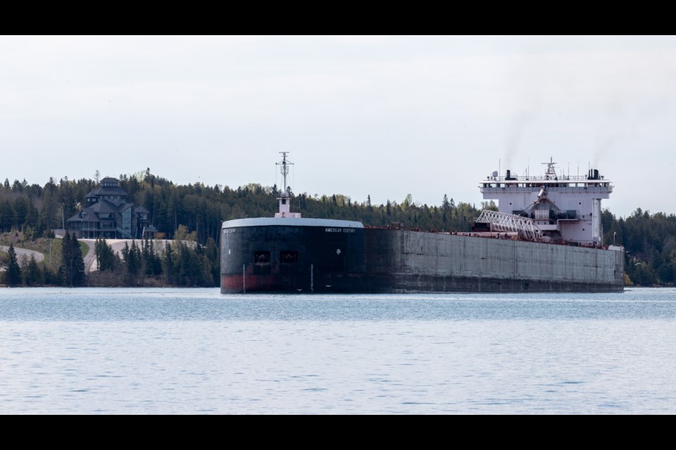 American Century upbound to  Sault Ste Marie. May 16, 2021.  