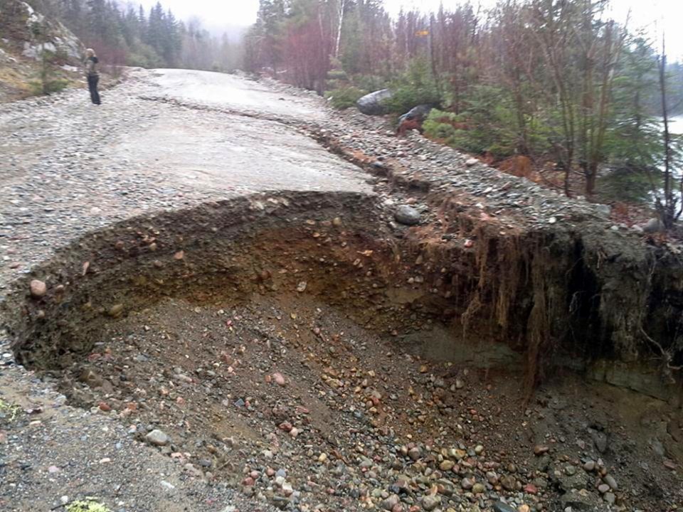 20180322-Whitman Dam Road washout photo supplied