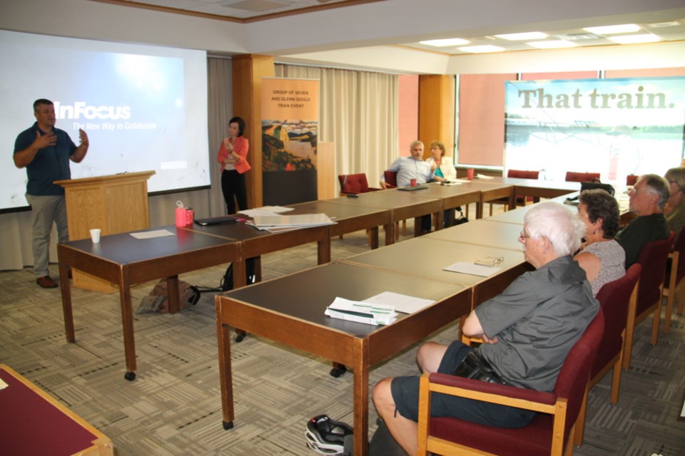 A CAPT meeting at Sault Ste. Marie’s Civic Centre, July 28, 2017.  Darren Taylor/SooToday 