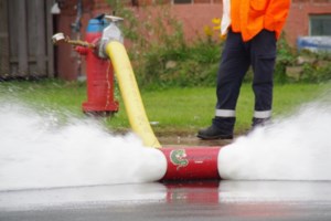 Discoloured water possible during hydrant flow tests