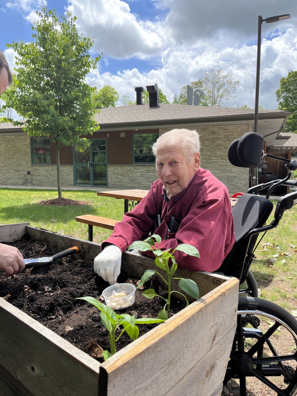 andy-outside-arch-gardening