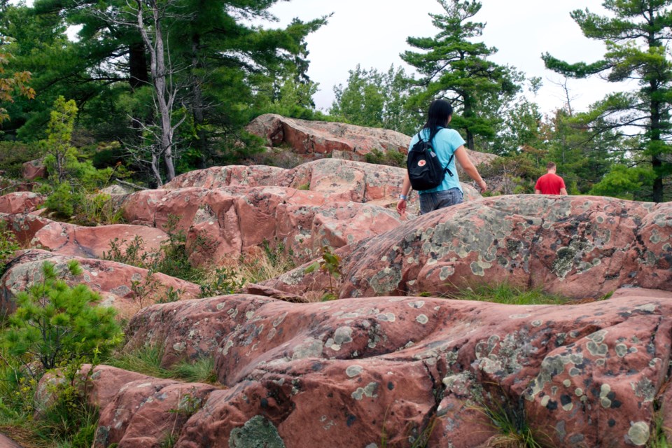 Chikanishing Trail in Killarney, Ontario 