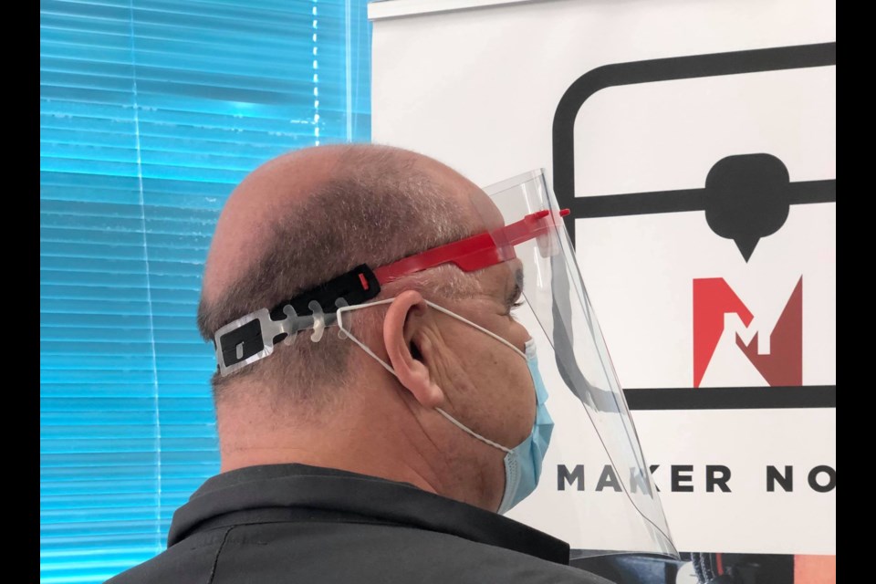 Maker North: PPE production for SAH